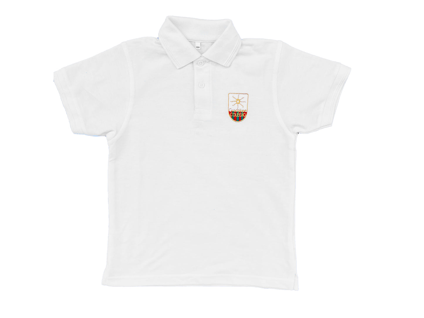 Polo branco (S-XL)